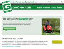 Tablet Screenshot of gruenhage.net